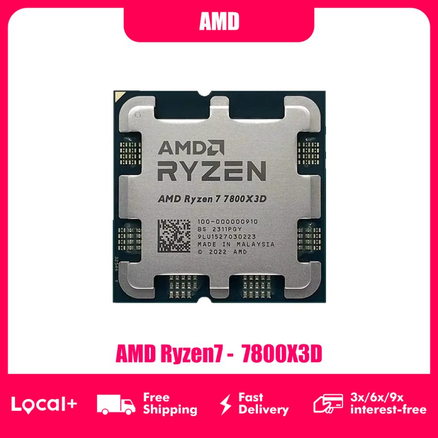AMD Ryzen 7 7800X3D R7 7800X 3D 7800 X3D 5,0 GHz 8-Kern 16-Thread CPU 5NM 96M Sockel AM5 Motherboard 7800 X3D - AliExpr… – Deal auf dealbunny.ch