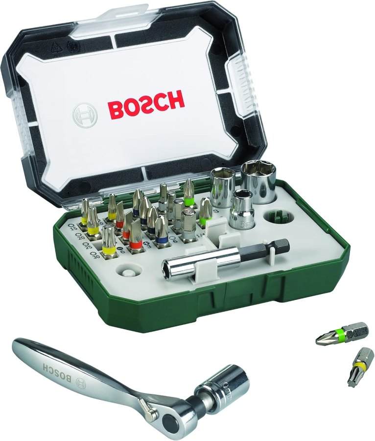 Bosch 26tlg. Schrauberbit und Ratschen-Set für 13,69€ (statt 17€) - Prime! – Deal auf dealbunny.ch