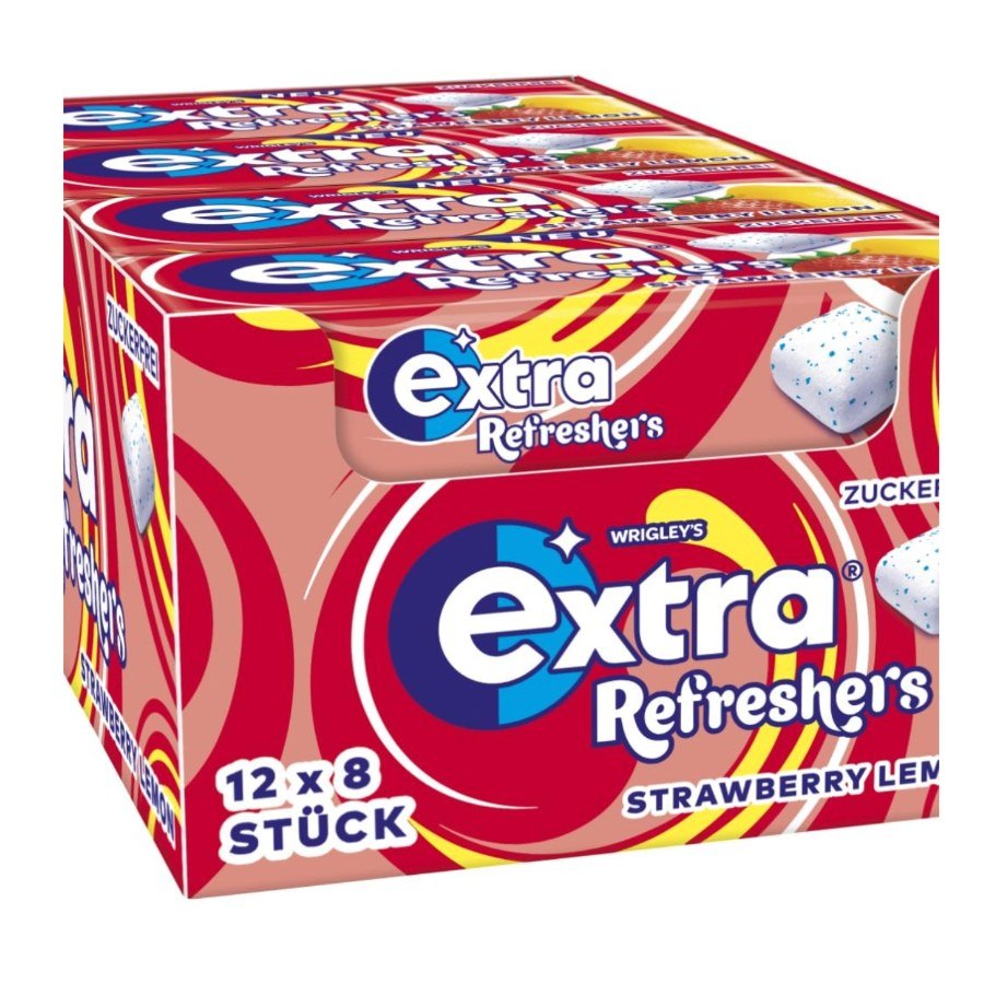 Extra® Refreshers Strawberry Lemon (12 x 8 Stück) – Deal auf dealbunny.ch