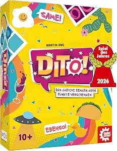 Game Factory Dito - das wortwitzige Partyspiel für 3 bis 7 Spieler – Deal auf dealbunny.ch