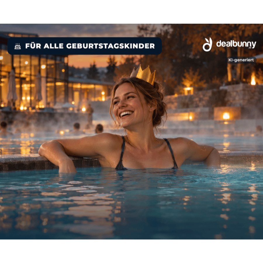 Gratis ins Schwimmbad am Geburtstag: Bei diesen Thermen und Bädern könnt ihr sparen – Deal auf dealbunny.ch