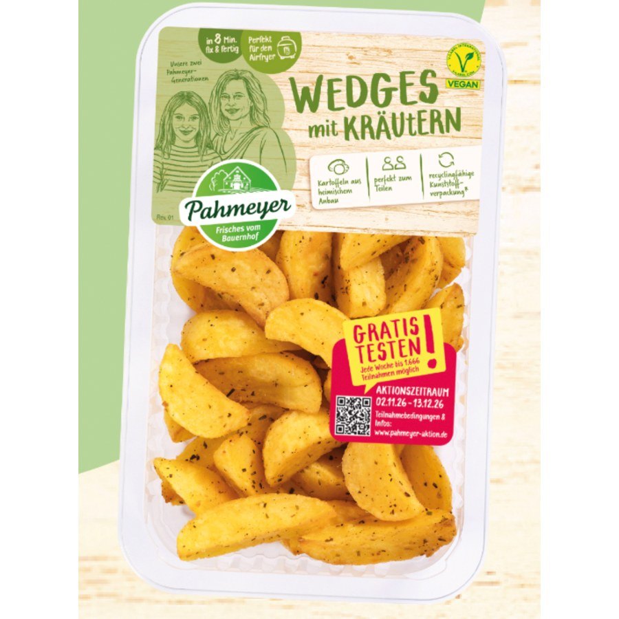 (GzG ab 02.11.2026) Pahmeyer: Wedges mit Kräutern gratis testen – Deal auf dealbunny.ch