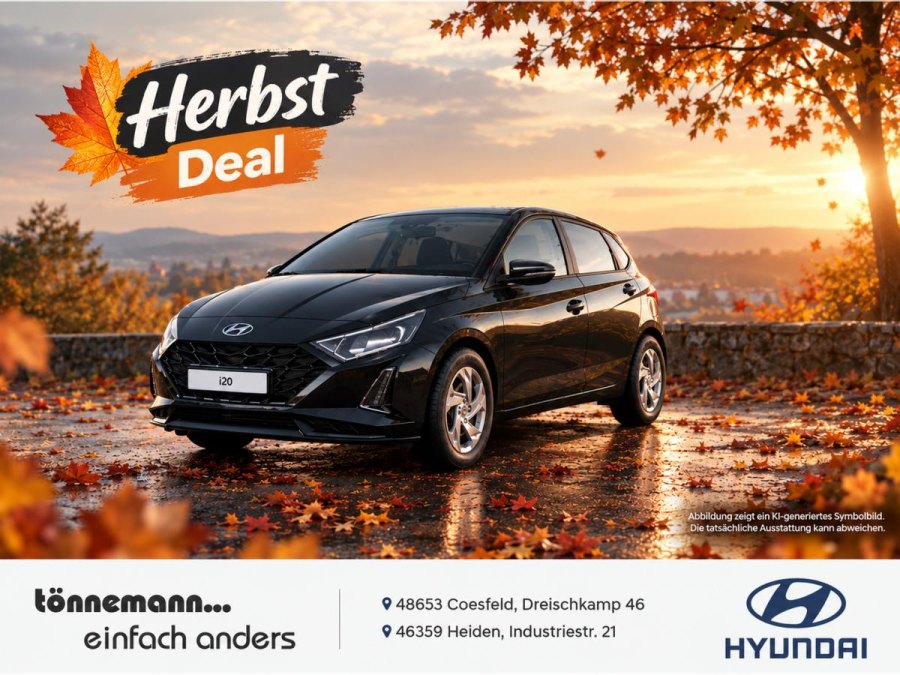 Hyundai i20 Select mit 90 PS – Deal auf dealbunny.ch