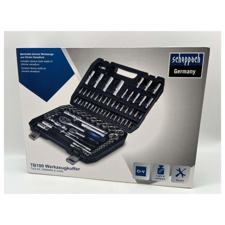Scheppach Steckschlüsselsatz TB100 (94-teilig) – Deal auf dealbunny.ch