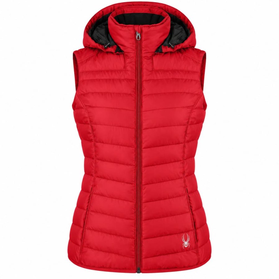 SPYDER Damen Puffer Weste Steppweste S16641-RD für 15,99€ – Deal auf dealbunny.ch